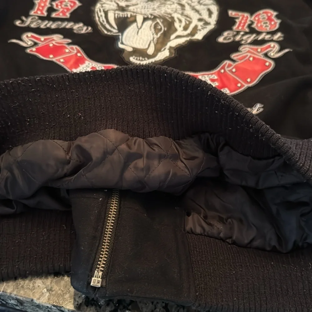 Pelle Pelle vintage varsity bomber Streetwear jacket EUC 4XL